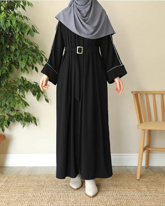 Georgette Plain Full Abaya