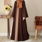 Georgette Plain Full Abaya with Stoller