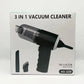 3 In 1 Portable Vacuum Cleaner Wireless Hand-held Cleaning For Car Home (As 228)