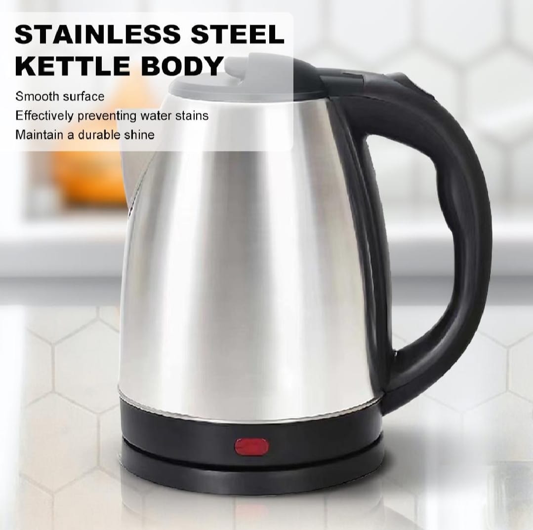 Electric Kettle - Stainless steel body - Automatic instant heating