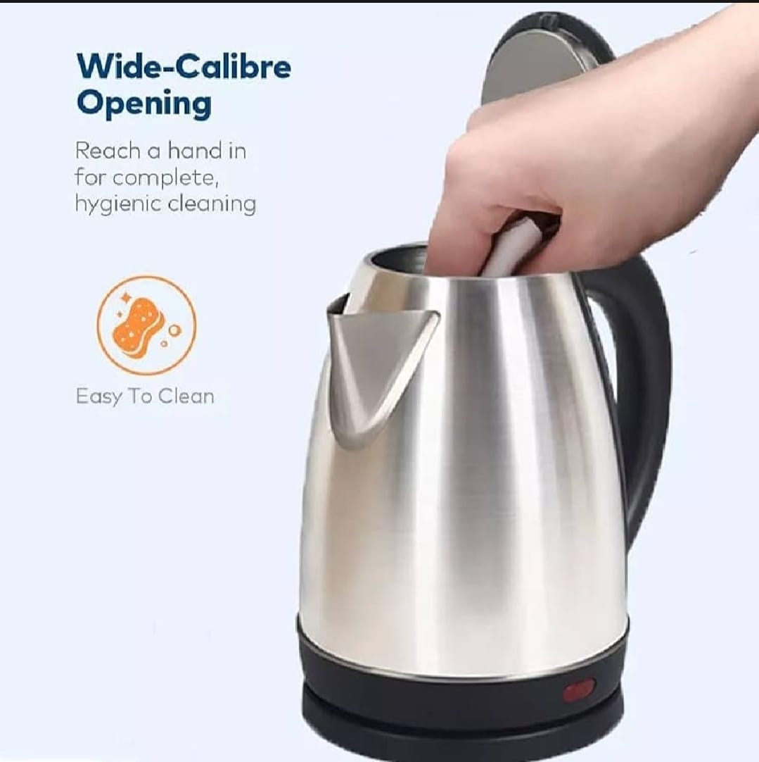 Electric Kettle - Stainless steel body - Automatic instant heating