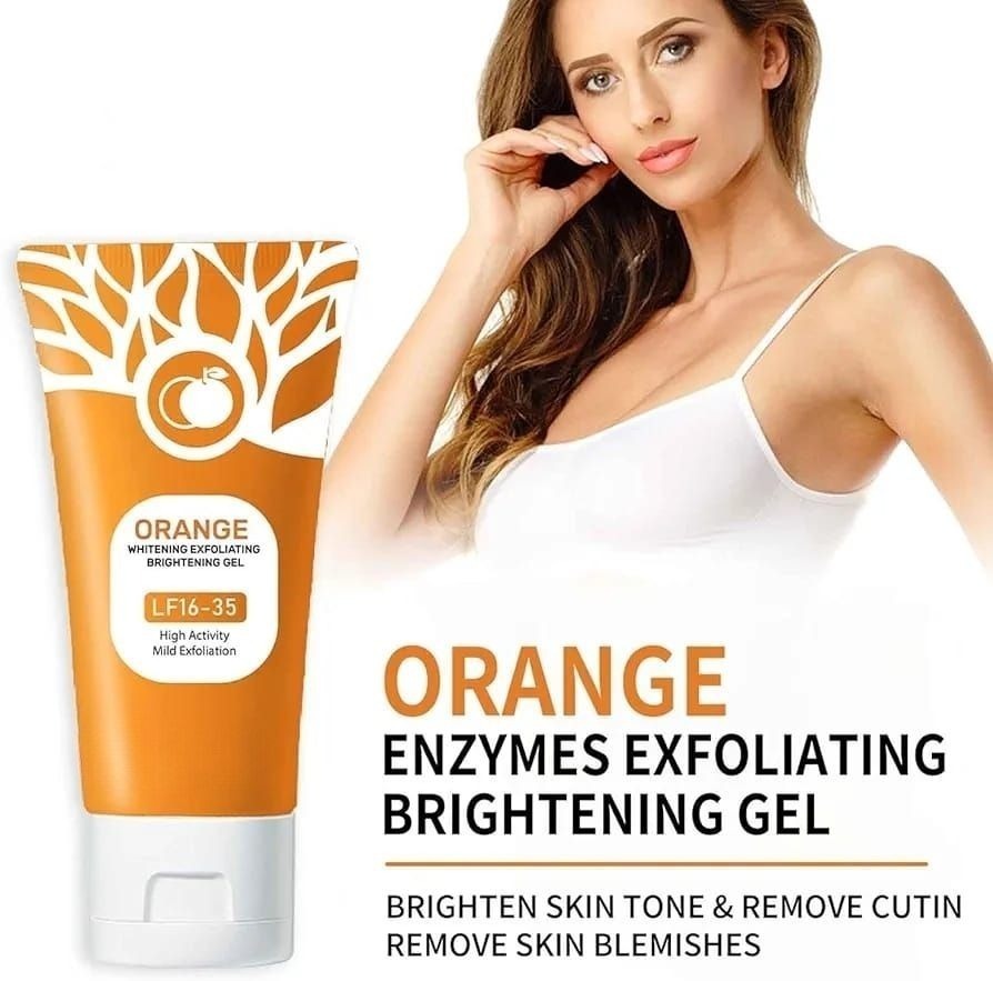 Orange Enzyme Exfoliating Gel | Brightening, Nourishing & Citrus